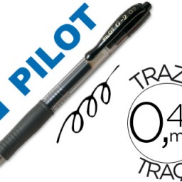 Bolígrafo Pilot G-2 tinta gel negra